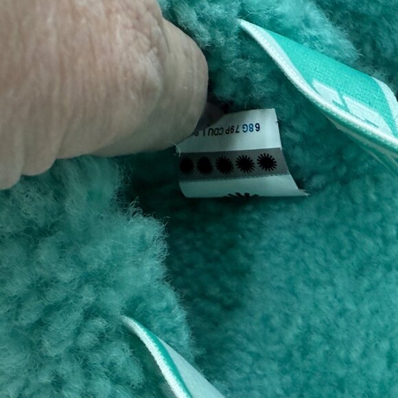 Ugg Oh Fluffita Platform Curly Sheepskin Slippers Shoes 1120876 Womens size 7 - Picture 6 of 10